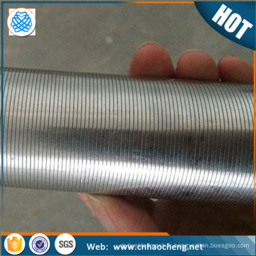 Stainless steel johnson wedge wire screen filter tube/ deep well filter screen pipe